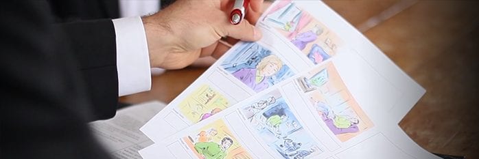 Creating storyboards