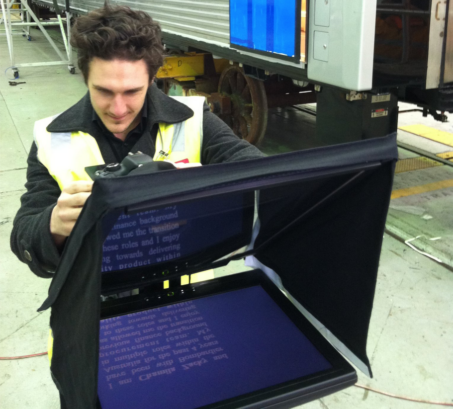 Autocue in Field