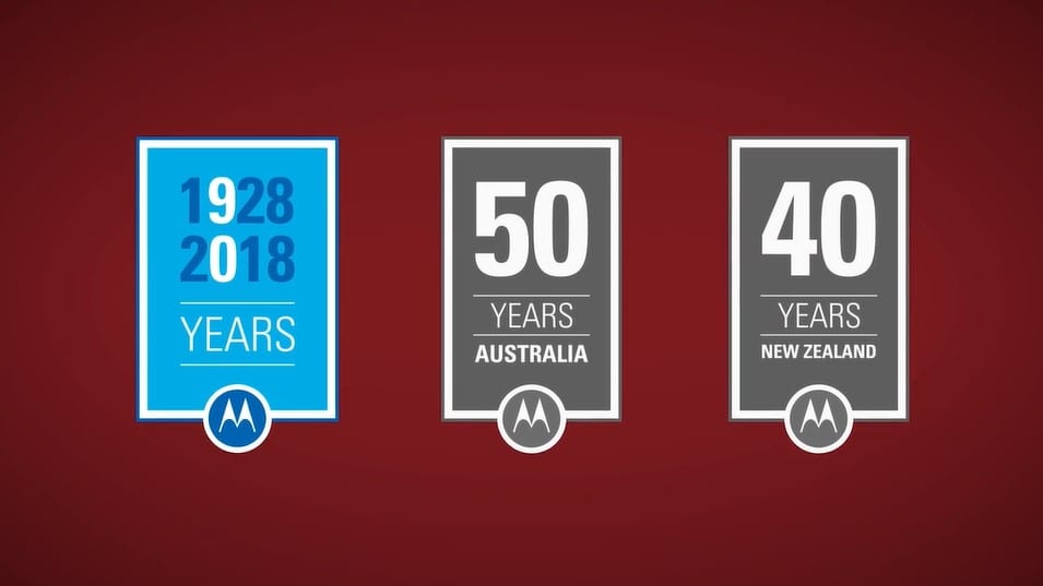 Motorola 40/50 Year Animation Video