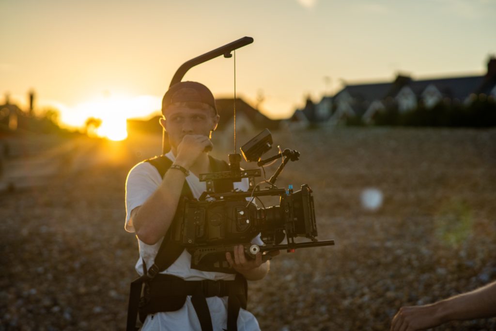 Magic hour filming