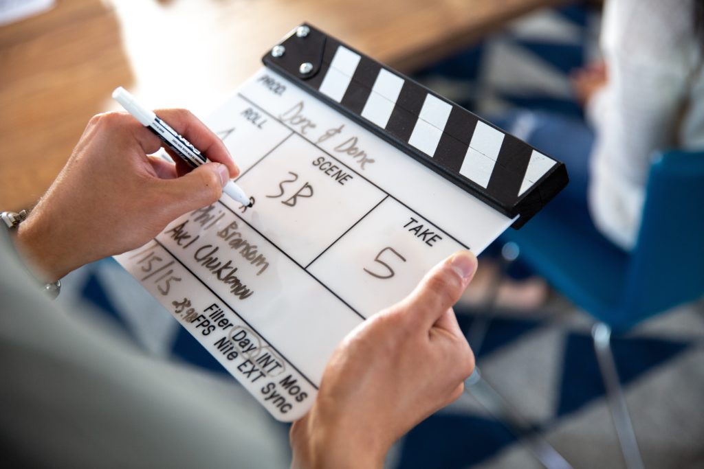 Clapper board