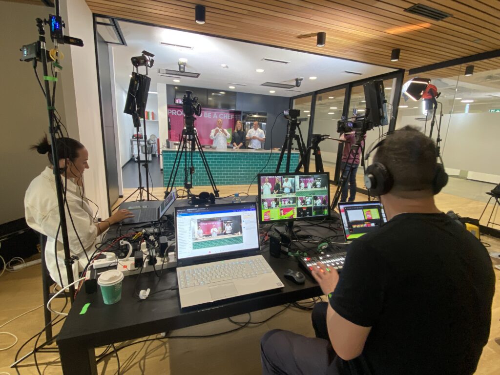 live streaming technician onsite