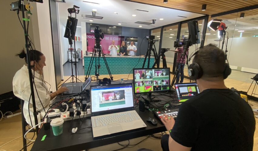 live streaming technician onsite