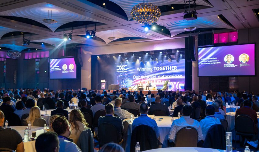 large corporate event