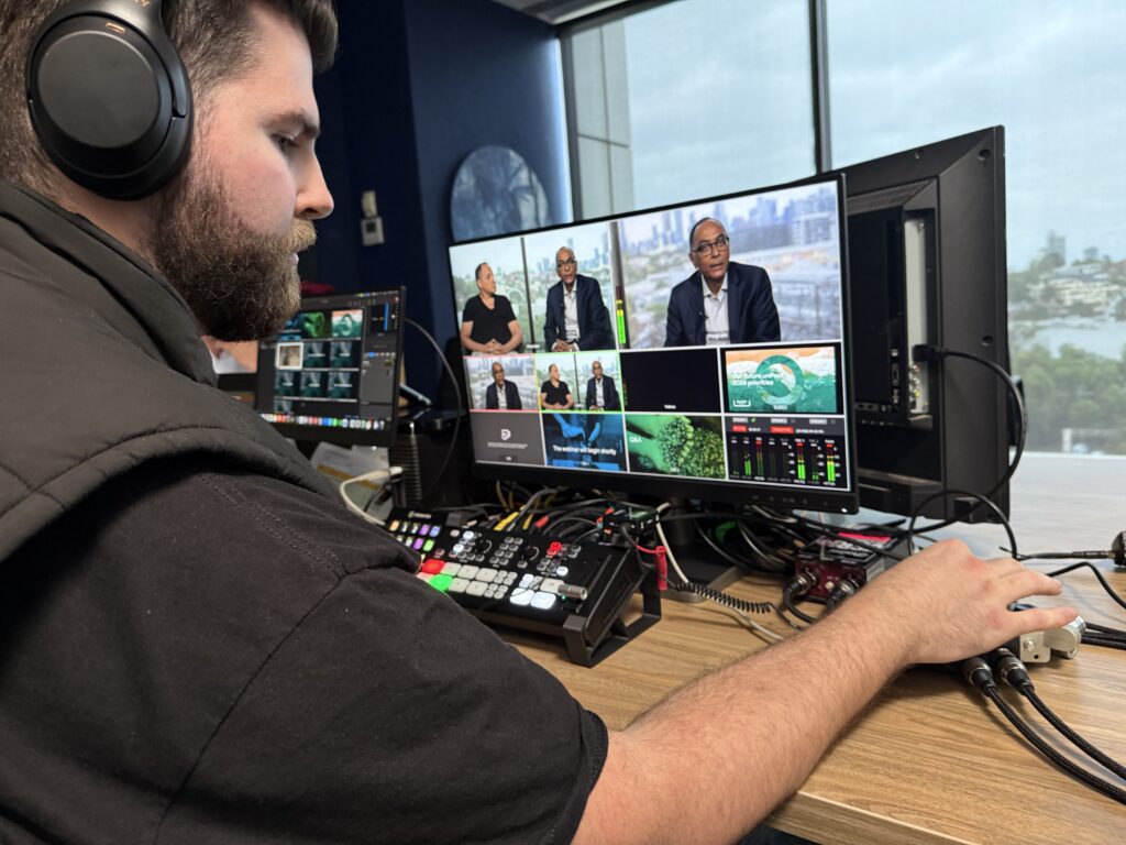 participants in a live stream