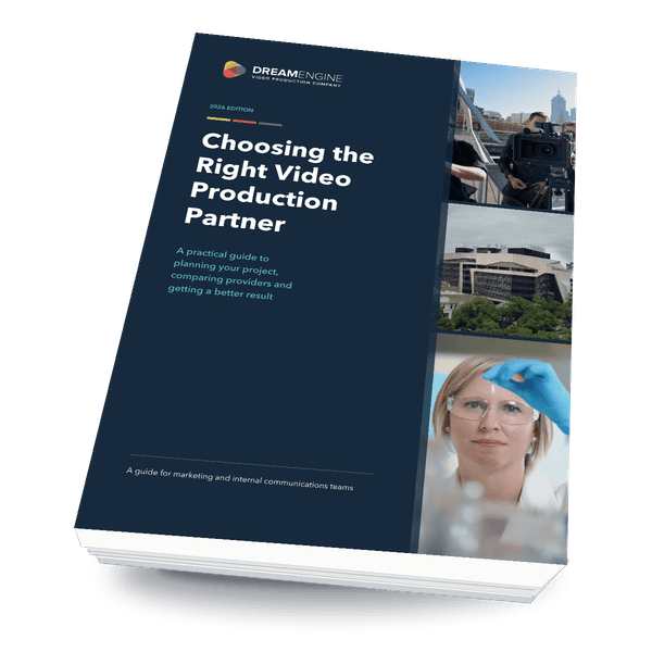 Choosing the Right Video Production Partner guide cover