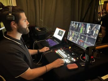 Live streaming operator managing the AUSactive National Awards broadcast