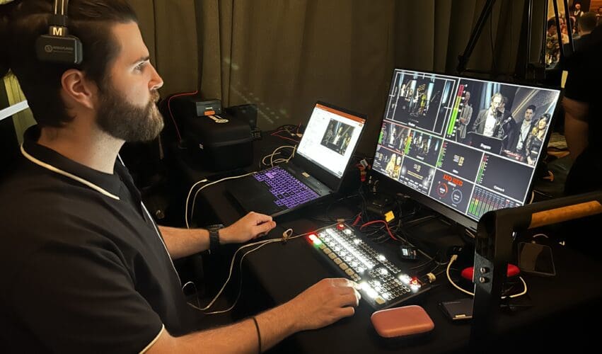 Live streaming operator managing the AUSactive National Awards broadcast