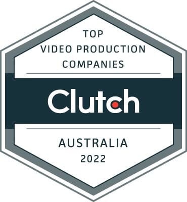 Clutch Top Video Production Companies Australia 2022 badge