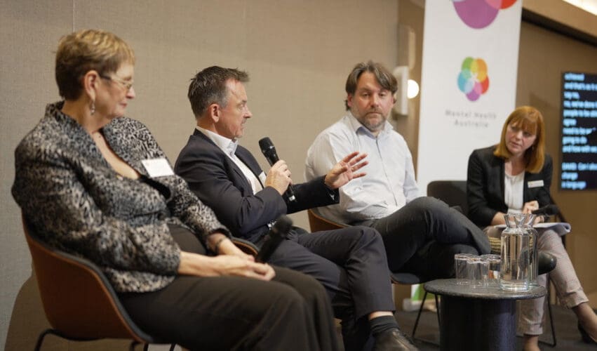 Panel discussion at Mental Health Australia's 2025 Members Policy Forum