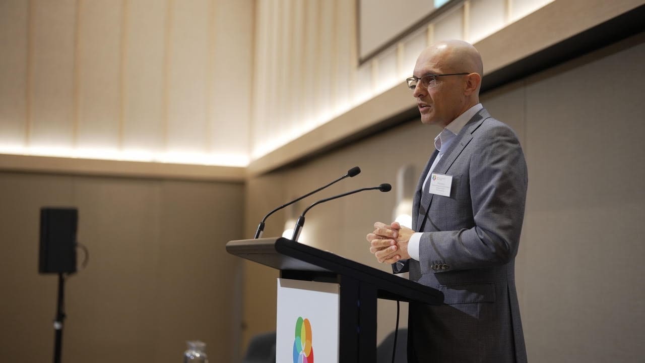 Speaker addressing Mental Health Australia’s Members Policy Forum at Rydges Melbourne