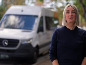 City of Boroondara aged care navigator with community bus