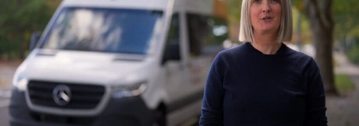 City of Boroondara aged care navigator with community bus